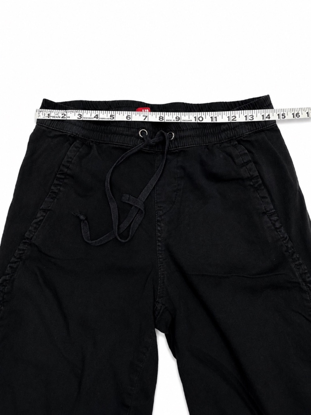 UNIONBAY Stretch Soft Sateen Jogger Pants Size Large  Black - Picture 3 of 5